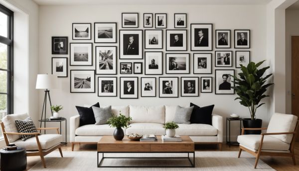 Comment composer un mur de cadres design qui vous ressemble